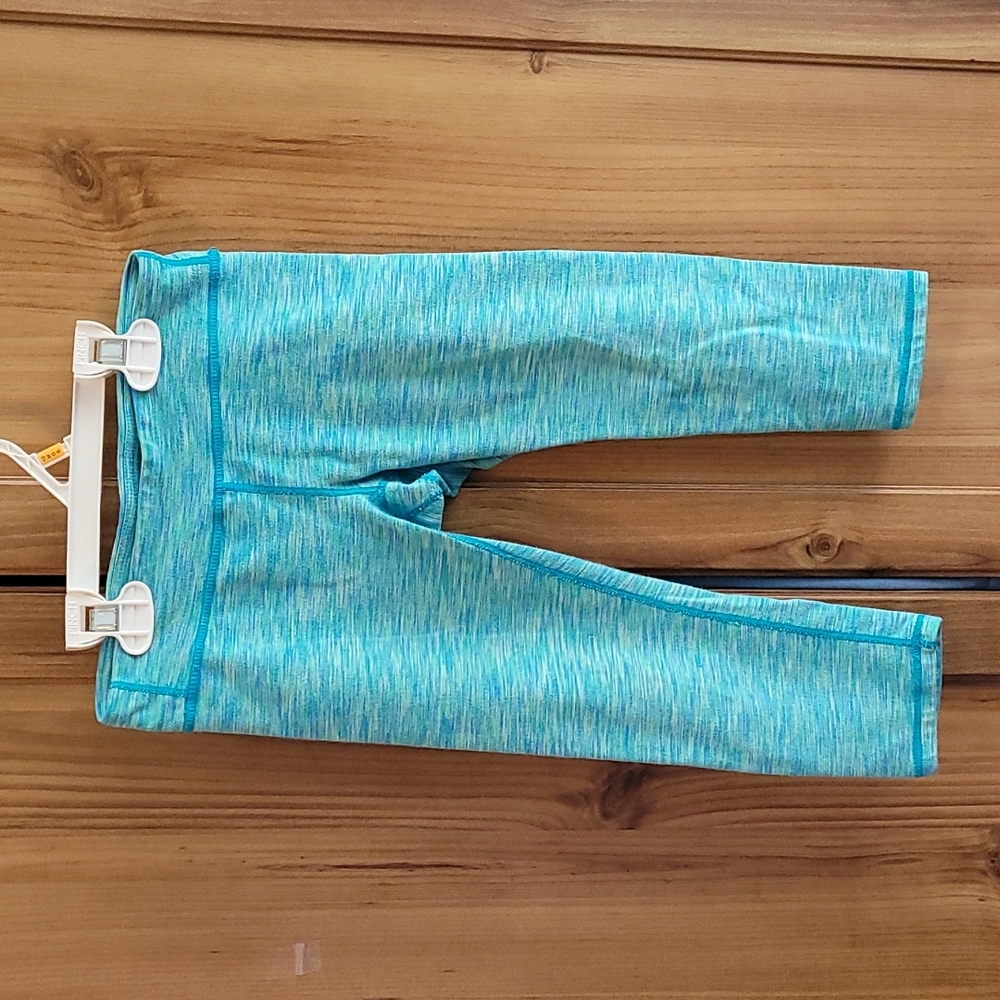 Teal Vigoss Yoga Capri Pants Girls Size 8